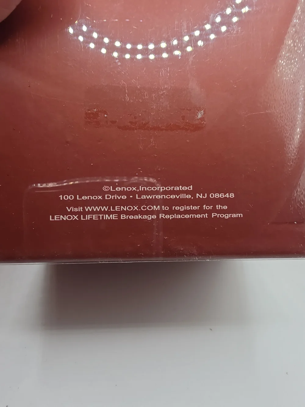 Lenox 2004 White & Gold Cardinal Birdhouse Holiday Ornament